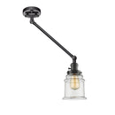 Innovations Lighting Canton 1 Light 8" Swing Arm with Switch 237-OB-G182-LED