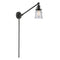 Canton Swing Arm shown in the Oil Rubbed Bronze finish with a Seedy shade