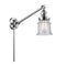 Canton Swing Arm shown in the Polished Chrome finish with a Seedy shade