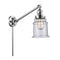Canton Swing Arm shown in the Polished Chrome finish with a Seedy shade