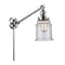 Canton Swing Arm shown in the Polished Chrome finish with a Seedy shade