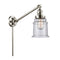 Canton Swing Arm shown in the Polished Nickel finish with a Seedy shade