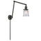 Canton Swing Arm shown in the Oil Rubbed Bronze finish with a Seedy shade