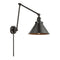 Briarcliff Swing Arm shown in the Oil Rubbed Bronze finish with a Oil Rubbed Bronze shade