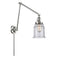 Canton Swing Arm shown in the Polished Chrome finish with a Seedy shade