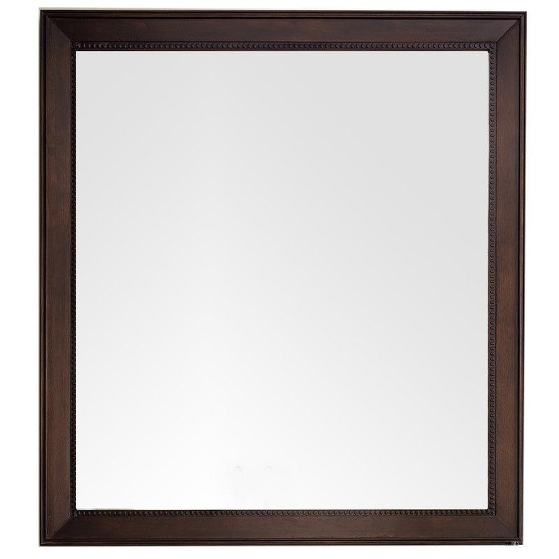 James Martin Bristol 44" Rectangular Mirror Burnished Mahogany 157-M44-BNM