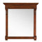 James Martin Brookfield 48" Warm Cherry Single Vanity with 3 cm Cala Blue Quartz Top 147-114-5286-3CBL