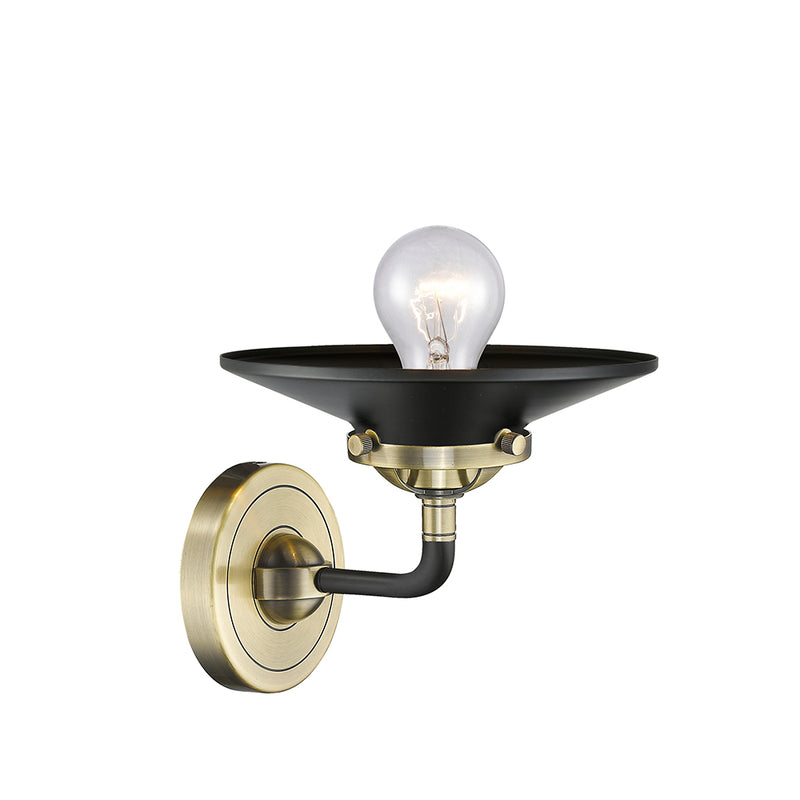 Innovations Lighting Railroad 1 Light Sconce Part Of The Nouveau Collection 284-1W-BAB-M6-BK-LED