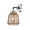 Chatham Sconce shown in the Black Polished Nickel finish with a Mercury shade