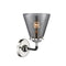 Innovations Lighting Small Cone 1 Light Sconce Part Of The Nouveau Collection 284-1W-BPN-G63-LED