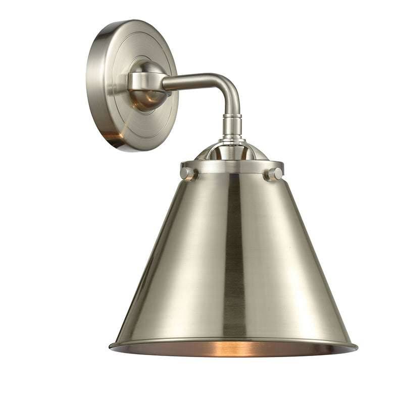 Appalachian Sconce shown in the Brushed Satin Nickel finish with a Brushed Satin Nickel shade