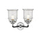 Innovations Lighting Canton 2 Light Bath Vanity Light Part Of The Nouveau Collection 284-2W-BPN-G184-LED