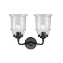 Innovations Lighting Canton 2 Light Bath Vanity Light Part Of The Nouveau Collection 284-2W-OB-G182-LED