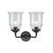 Innovations Lighting Canton 2 Light Bath Vanity Light Part Of The Nouveau Collection 284-2W-OB-G182-LED