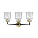 Innovations Lighting Canton 3 Light Bath Vanity Light Part Of The Nouveau Collection 284-3W-BAB-G182-LED