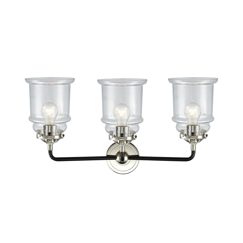 Innovations Lighting Canton 3 Light Bath Vanity Light Part Of The Nouveau Collection 284-3W-BPN-G182-LED