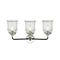 Innovations Lighting Canton 3 Light Bath Vanity Light Part Of The Nouveau Collection 284-3W-BPN-G184-LED