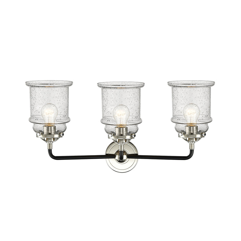 Innovations Lighting Canton 3 Light Bath Vanity Light Part Of The Nouveau Collection 284-3W-BPN-G184-LED