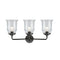 Innovations Lighting Canton 3 Light Bath Vanity Light Part Of The Nouveau Collection 284-3W-OB-G182-LED