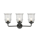 Innovations Lighting Canton 3 Light Bath Vanity Light Part Of The Nouveau Collection 284-3W-OB-G184-LED