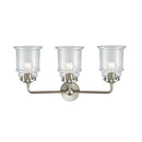 Innovations Lighting Canton 3 Light Bath Vanity Light Part Of The Nouveau Collection 284-3W-SN-G182-LED