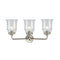 Innovations Lighting Canton 3 Light Bath Vanity Light Part Of The Nouveau Collection 284-3W-SN-G182-LED