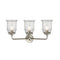 Innovations Lighting Canton 3 Light Bath Vanity Light Part Of The Nouveau Collection 284-3W-SN-G184-LED