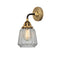 Chatham Sconce shown in the Black Antique Brass finish with a Clear shade