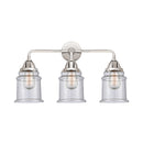 Canton Bath Vanity Light shown in the Polished Chrome finish with a Seedy shade