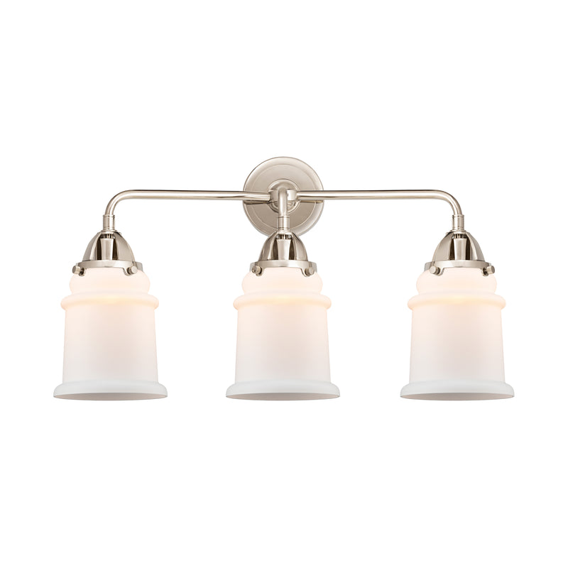 Innovations Lighting Canton 3 Light  24" Bath Vanity Light 288-3W-PN-G181
