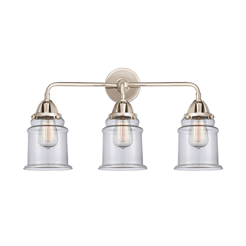 Innovations Lighting Canton 3 Light  24" Bath Vanity Light 288-3W-PN-G182