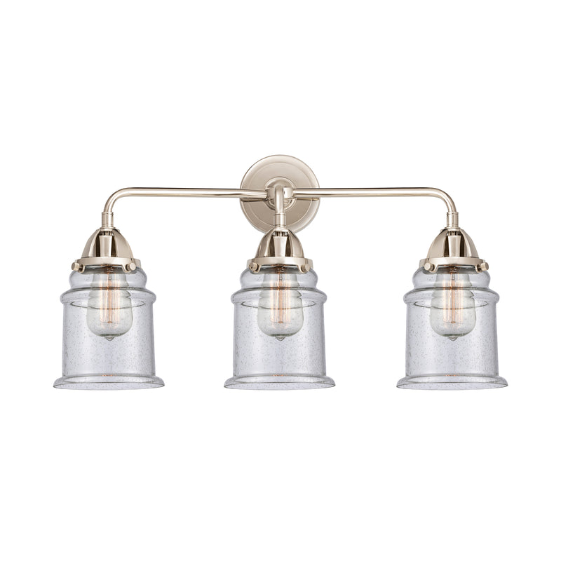 Innovations Lighting Canton 3 Light  24" Bath Vanity Light 288-3W-PN-G184