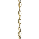 Kichler 36" Standard Gauge Chain Natural Brass 2996NBR