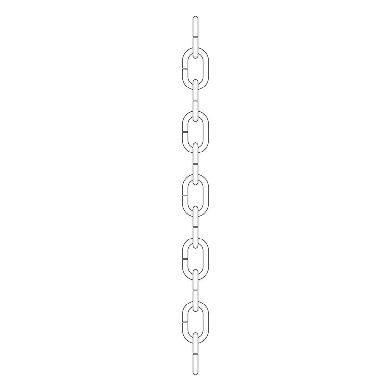 Kichler 36" Standard Gauge Chain Polished Nickel 2996PN