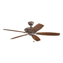 Kichler Canfield XL Patio 60" Fan Tannery Bronze 310193TZP