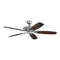 Kichler Canfield XL Patio 60" Fan Weathered Steel 310193WSP