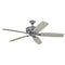 Kichler Monarch Patio 70" Fan Weathered Steel 310206WSP