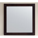 Laviva Nova 28" Framed Square Espresso Mirror 31321529-MR-E