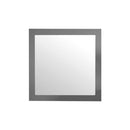 Laviva Nova 28" Framed Square Grey Mirror 31321529-MR-G