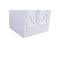 Laviva Odyssey 24" White Bathroom Vanity with White Carrara Marble Countertop 313613-24W-WC