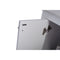 Laviva Odyssey 24" White Bathroom Vanity with White Carrara Marble Countertop 313613-24W-WC