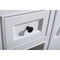 Laviva Odyssey 60" White Double Sink Bathroom Vanity with Matte White VIVA Stone Solid Surface Countertop 313613-60W-MW