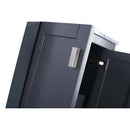 Laviva Wilson 24" Gray Bathroom Vanity with White Carrara Marble Countertop 313ANG-24G-WC