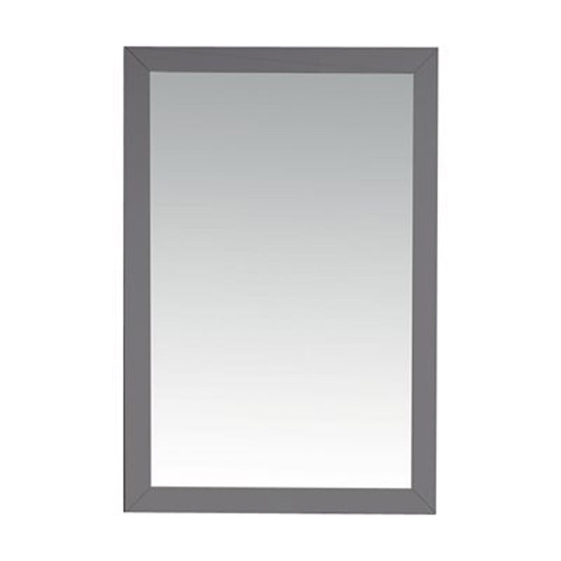 Laviva Sterling 24" Framed Rectangular Maple Grey Mirror 313FF-2430MG