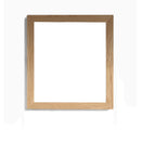 Laviva Sterling 30" Framed Square California White Oak Mirror 313FF-3030CO