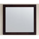 Laviva Sterling 36" Framed Rectangular Espresso Mirror 313FF-3630E