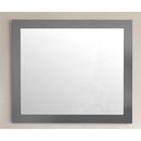 Laviva Sterling 36" Framed Rectangular Maple Gray Mirror 313FF-3630MG