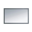 Laviva Sterling 48" Framed Rectangular Maple Grey Mirror 313FF-4830MG