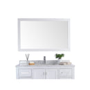 Laviva Sterling 48" Framed Rectangular White Mirror 313FF-4830W