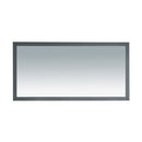 Laviva Sterling 60" Framed Rectangular Grey Mirror 313FF-6030G